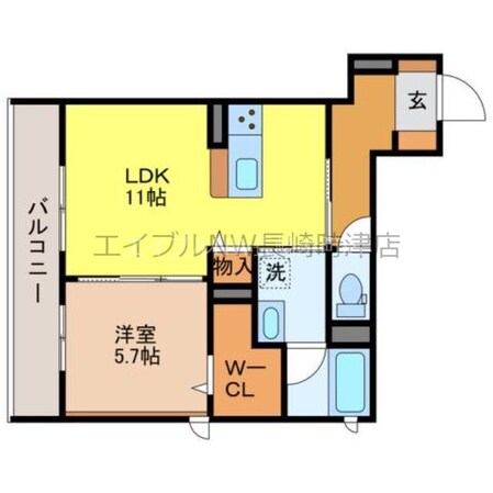 シャーメゾン　フォルジュロンの物件間取画像